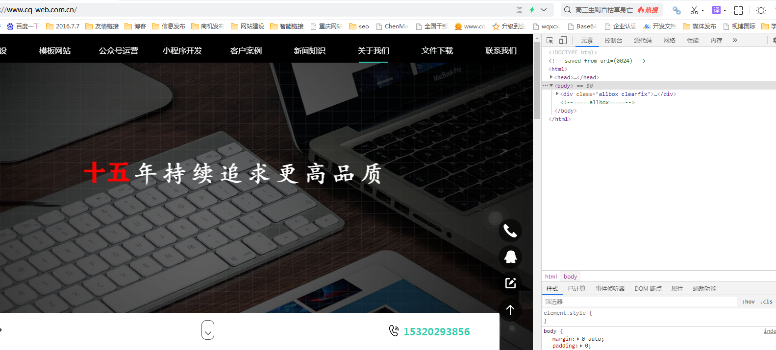 瀏覽器開發人員工具